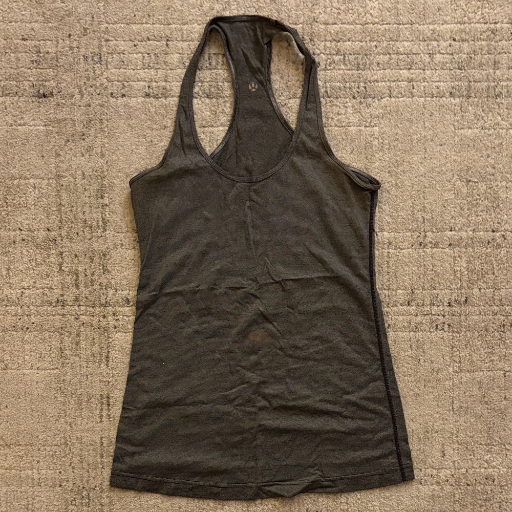 lululemon athletica Black Tank Top
